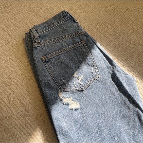 NWOT AGOLDE 90s Mid Rise Loose Fit in Fall Out - Picture 7 of 13